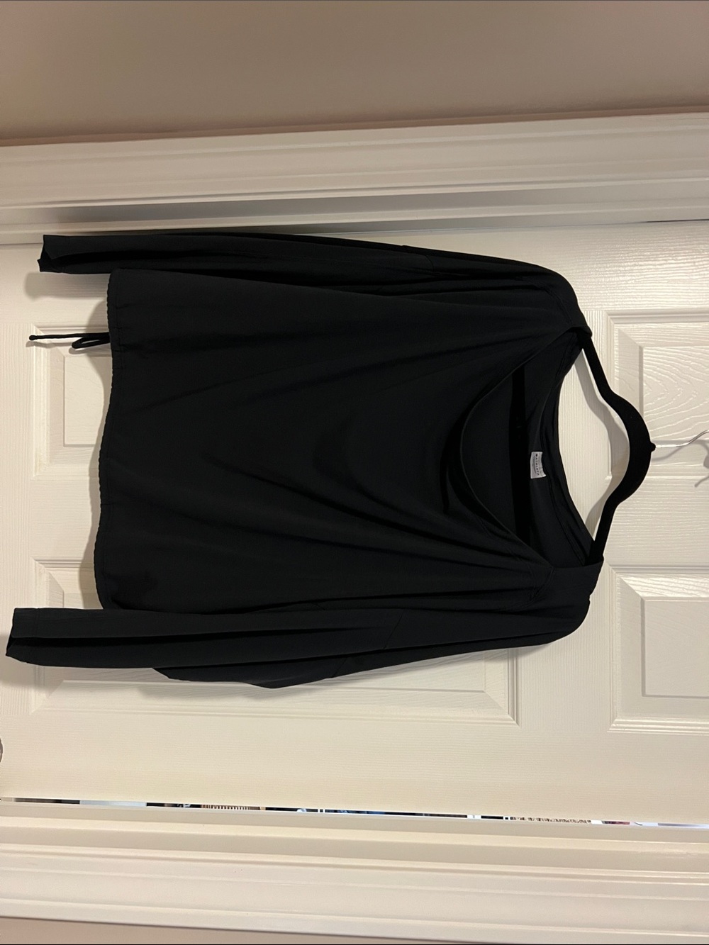 Athleta Black Long Sleeve Tee